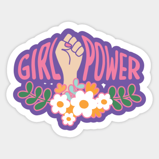 Girl Power Sticker